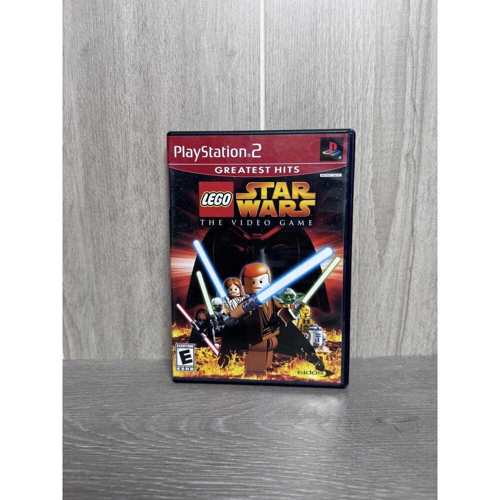 LEGO Star Wars The Video Game PlayStation 2 PS2 Greatest Hits Complete CIB